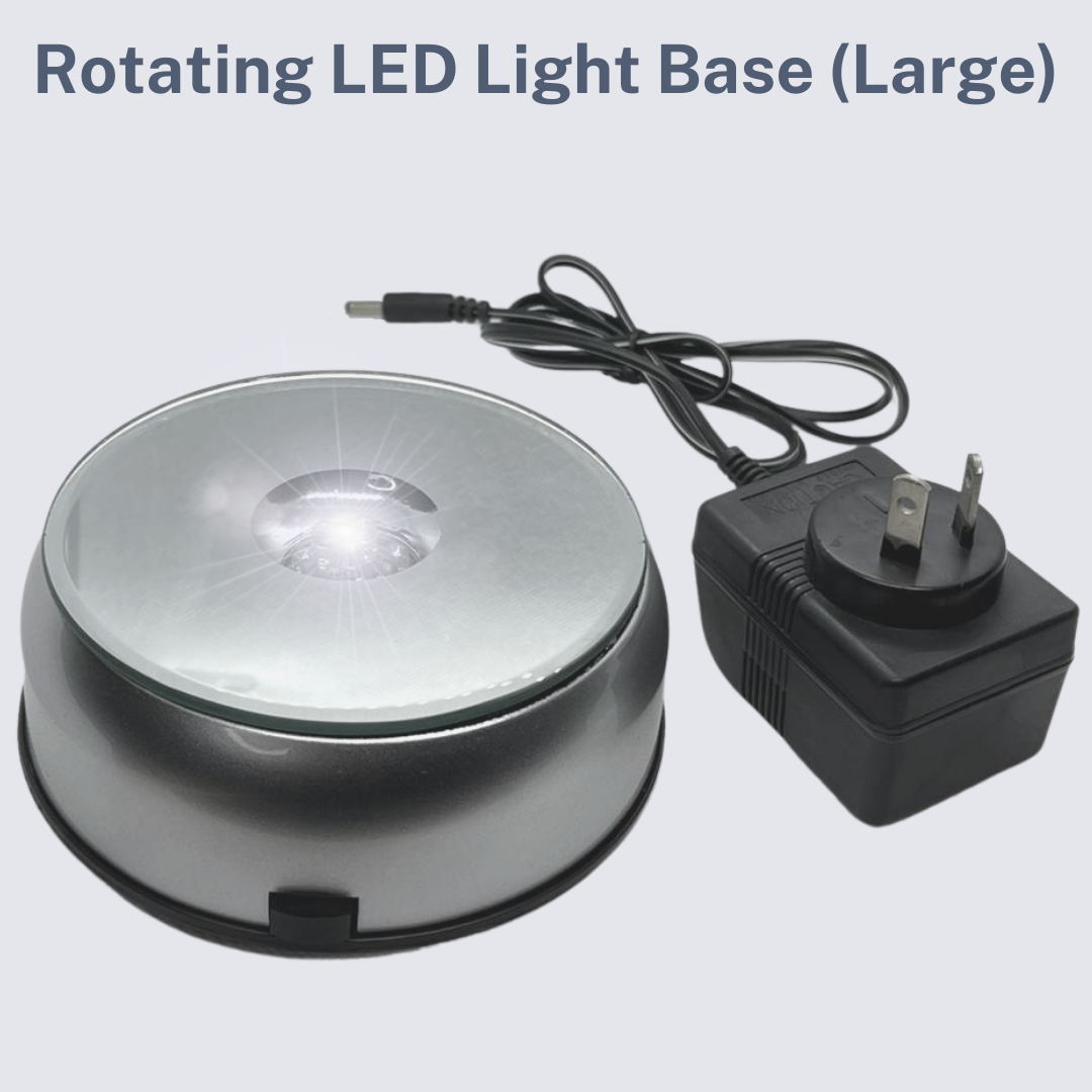Rotating Round LED Light Base